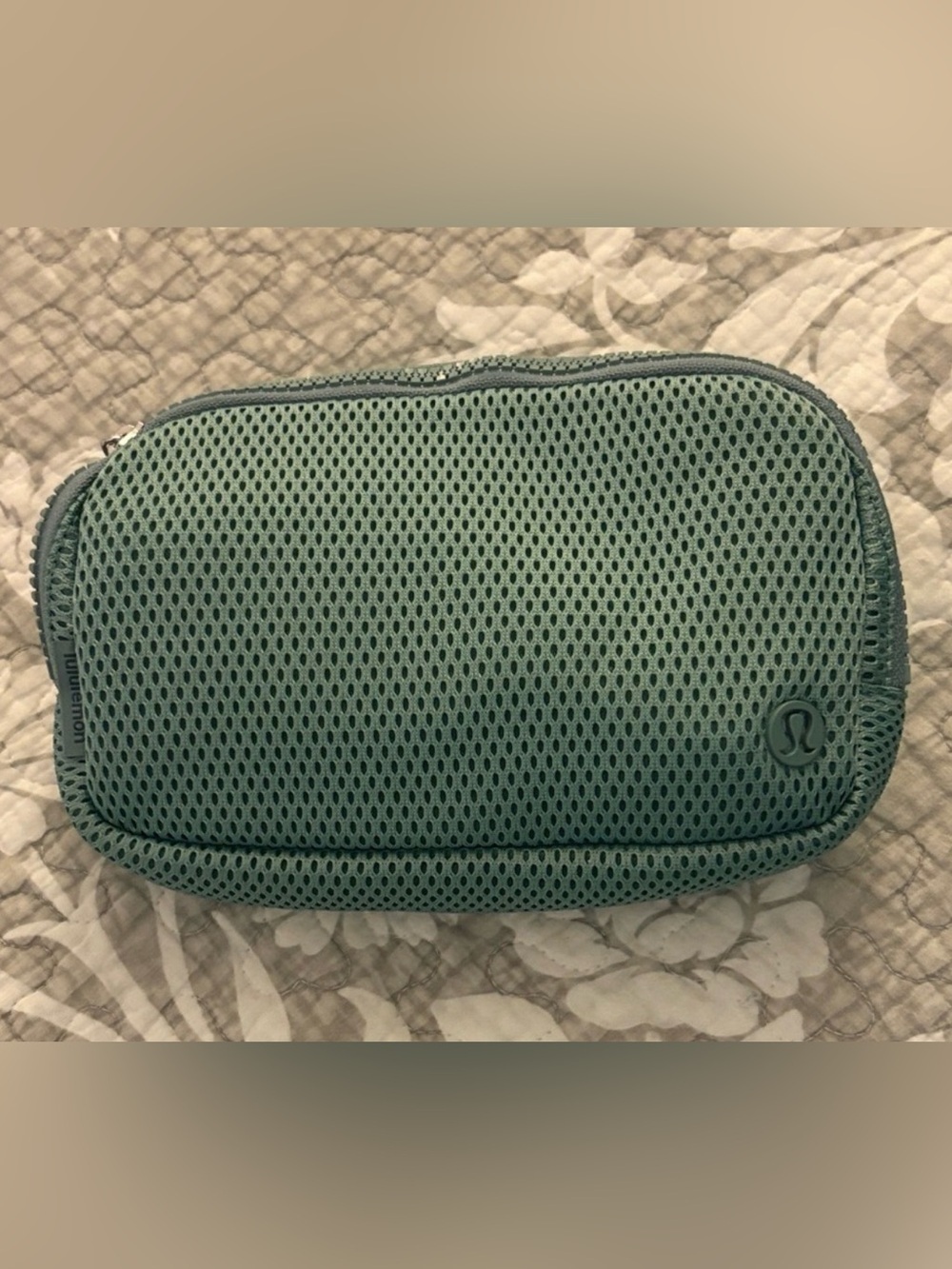 Lululemon Athletica Crater Blue Mesh Belt Bag